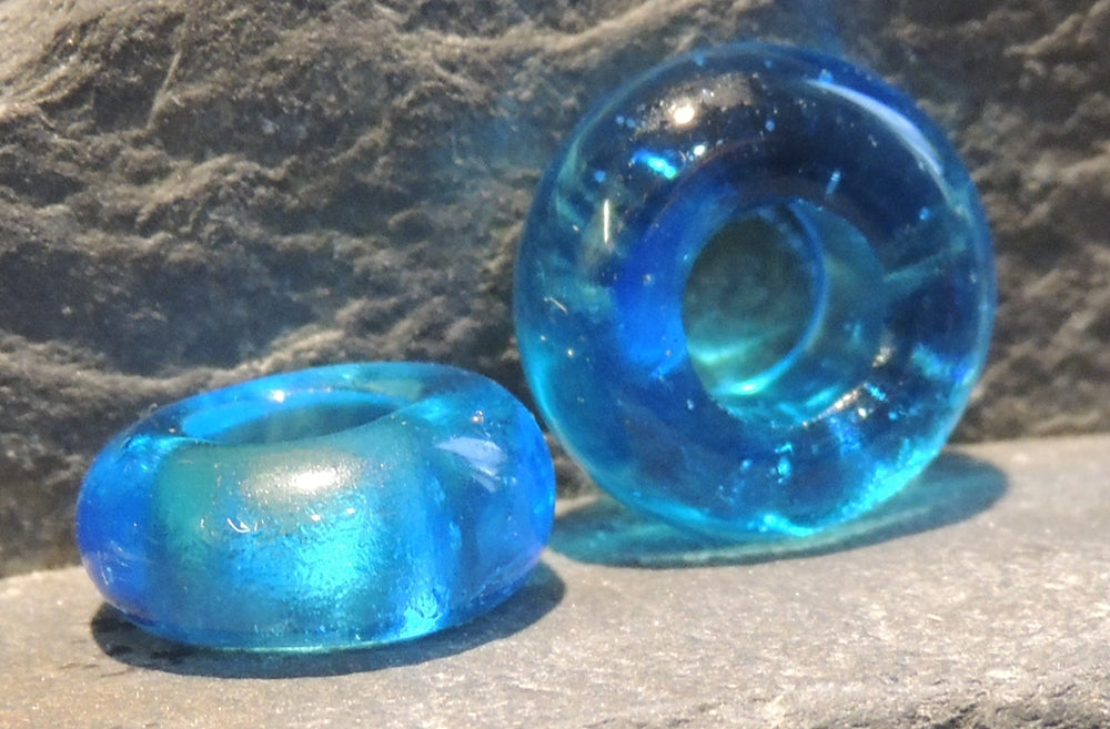 Glasperle Einfarbig Ring