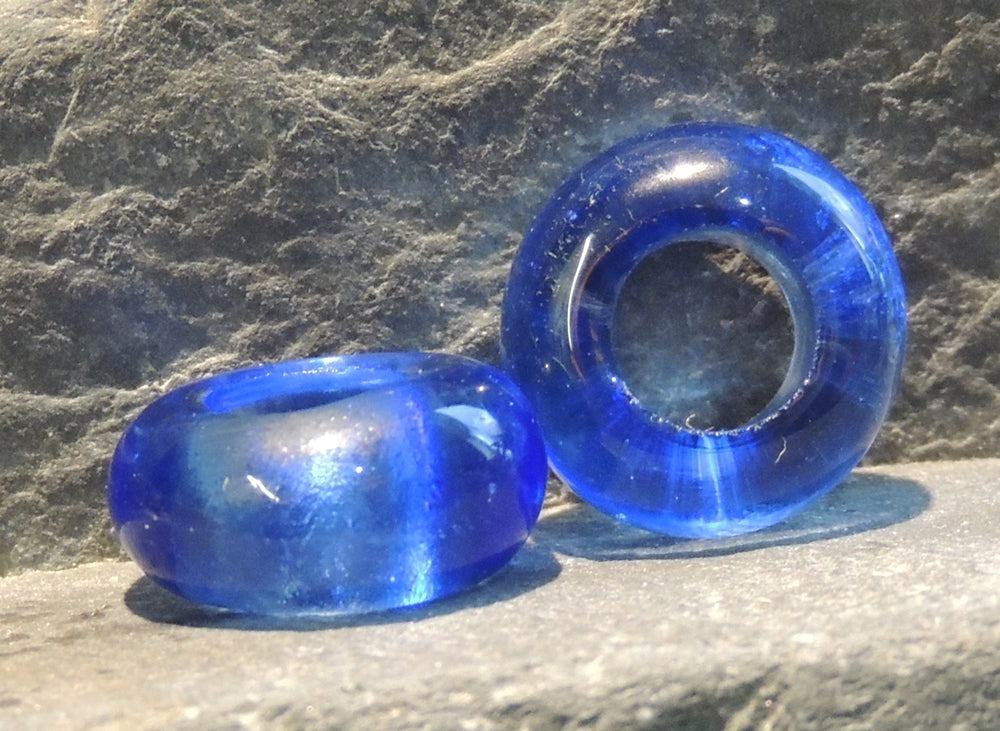 Glasperle Einfarbig Ring